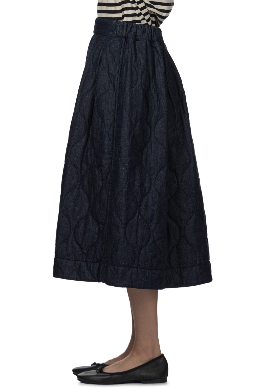 Tigre Brocante - 6oz Denim Quilted Overskirt